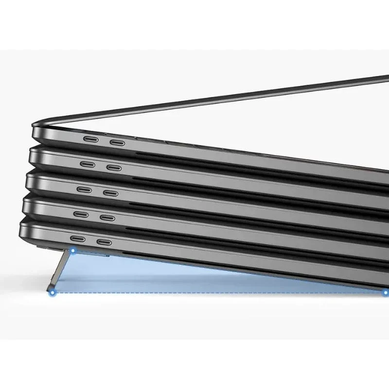 Laptopständer für Computer-Tastaturhalter, tragbare Mini-Beine, Laptopständer für Macbook, Huawei, Xiaomi, Notebook, Aluminium-Unterstützung