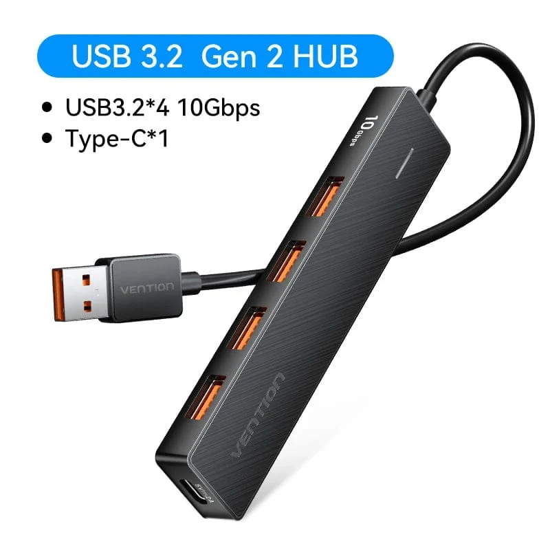 Tions USB-Hub 4-Port ABS-Hub USB 3 0 Gbit/s für Laptop Multi-Splitter-Adapter für Xiaomi Macbook PC Computerzubehör