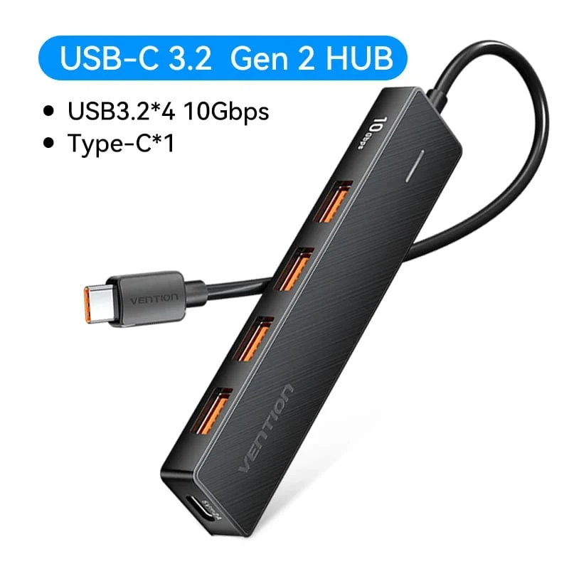 Tions USB-Hub 4-Port ABS-Hub USB 3 0 Gbit/s für Laptop Multi-Splitter-Adapter für Xiaomi Macbook PC Computerzubehör