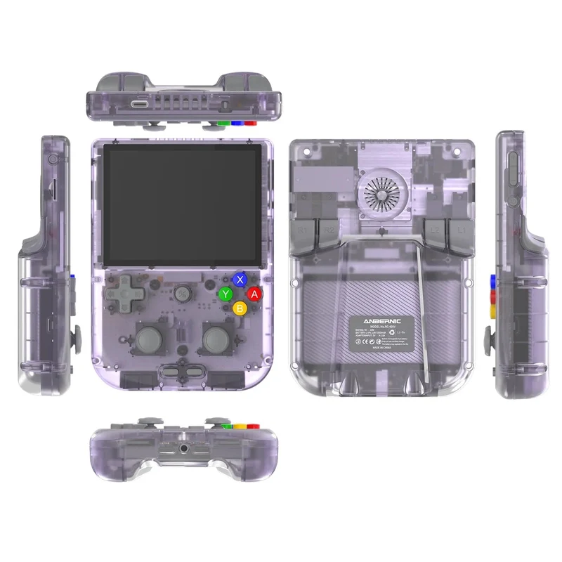 Anbernic RG405V Video-Handheld-Spielkonsole 4-Zoll-IPS-HD-Touchscreen Android 12-System T618 64-Bit-WLAN Tragbarer Retro-Game-Player