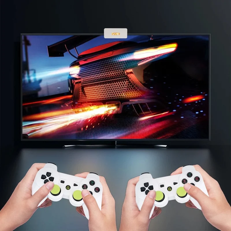 Ampown Y7 Videospielkonsole Linux-System 256G Eingebaute 12000 Spiele Wiederaufladbarer kabelloser Griff Verbindung mit geringer Latenz Spieler Geschenk