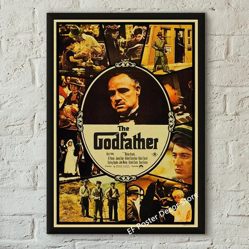 Klassische Filmplakate drucken, Vintage-Kunst für Zuhause, Wanddekoration, Jennifer's Body/Der weiße Hai/Leon, Kinogemälde, nostalgische Drucke