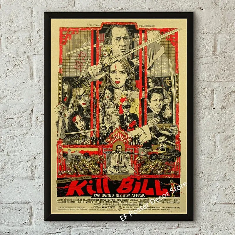 Klassische Filmplakate drucken, Vintage-Kunst für Zuhause, Wanddekoration, Jennifer's Body/Der weiße Hai/Leon, Kinogemälde, nostalgische Drucke