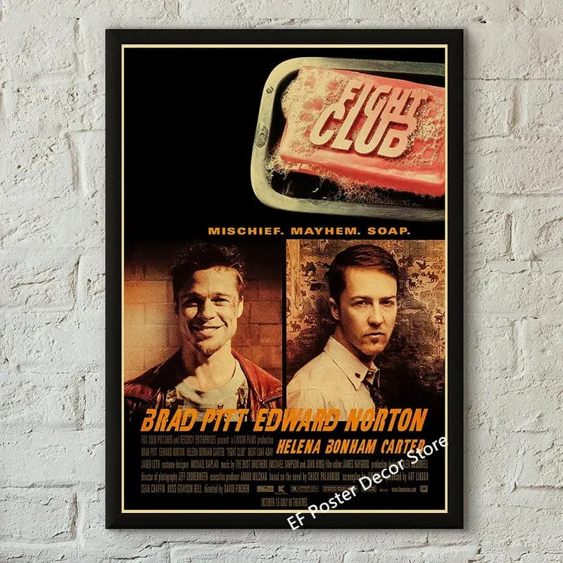 Klassische Filmplakate drucken, Vintage-Kunst für Zuhause, Wanddekoration, Jennifer's Body/Der weiße Hai/Leon, Kinogemälde, nostalgische Drucke