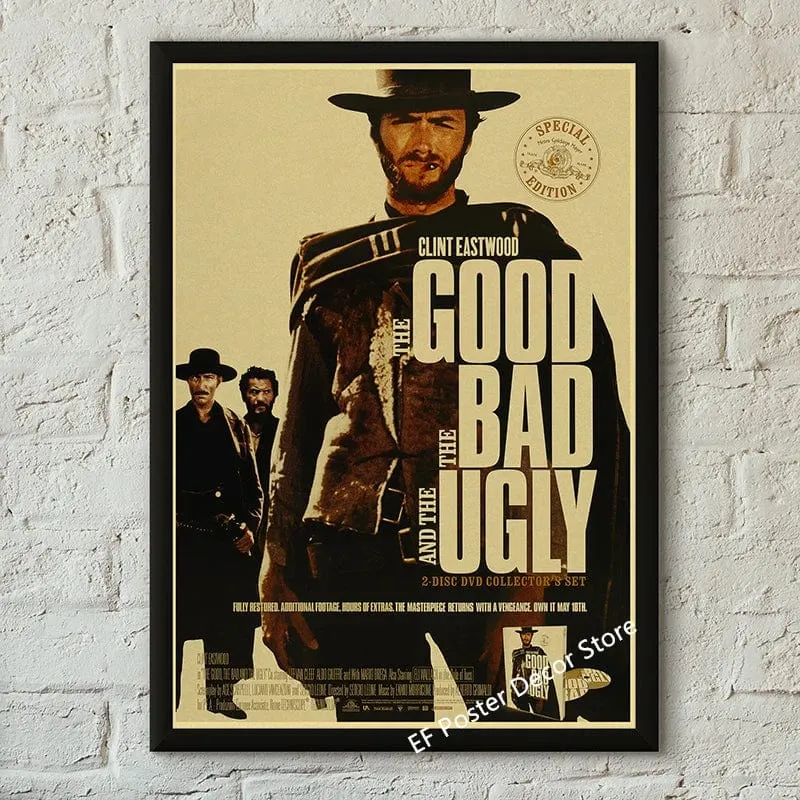 Klassische Filmplakate drucken, Vintage-Kunst für Zuhause, Wanddekoration, Jennifer's Body/Der weiße Hai/Leon, Kinogemälde, nostalgische Drucke