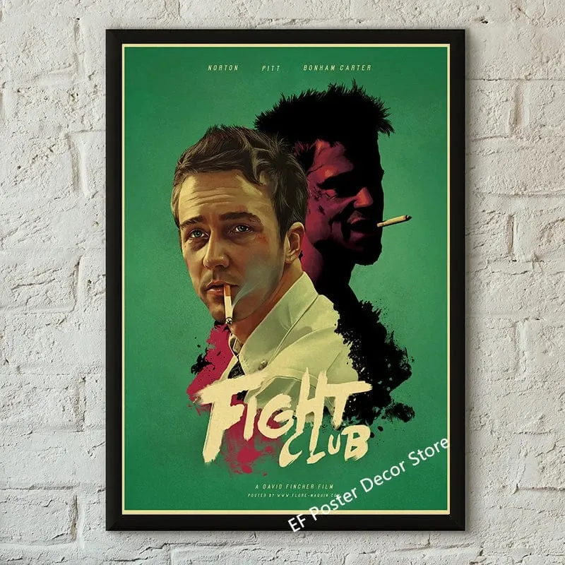Klassische Filmplakate drucken, Vintage-Kunst für Zuhause, Wanddekoration, Jennifer's Body/Der weiße Hai/Leon, Kinogemälde, nostalgische Drucke
