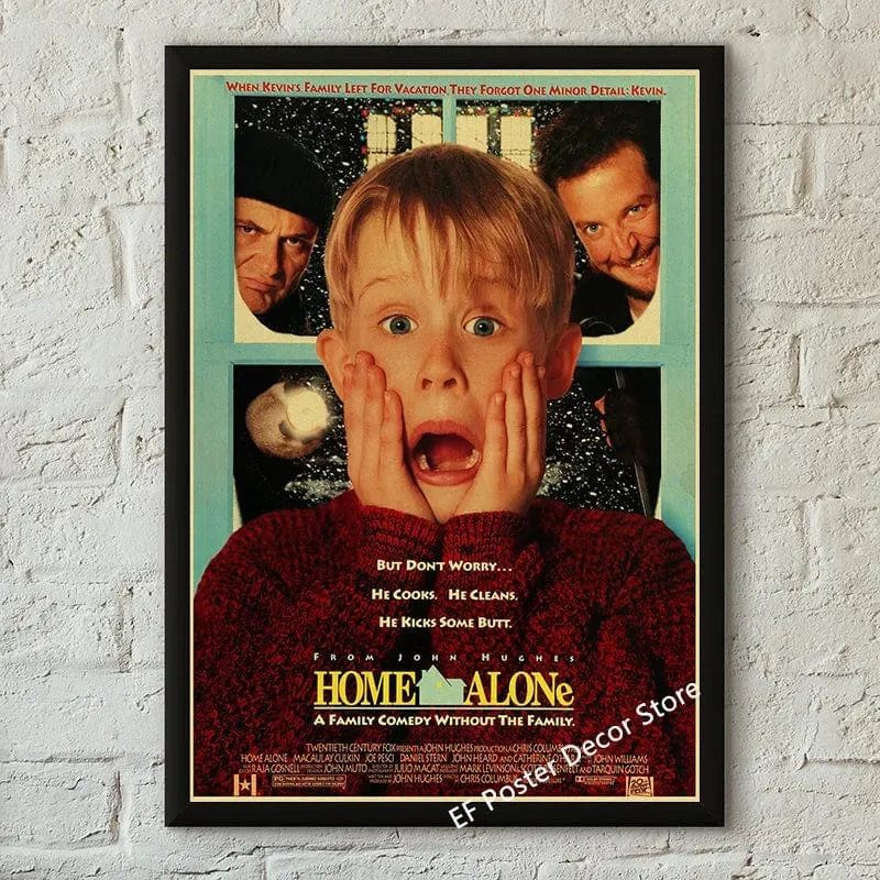 Klassische Filmplakate drucken, Vintage-Kunst für Zuhause, Wanddekoration, Jennifer's Body/Der weiße Hai/Leon, Kinogemälde, nostalgische Drucke