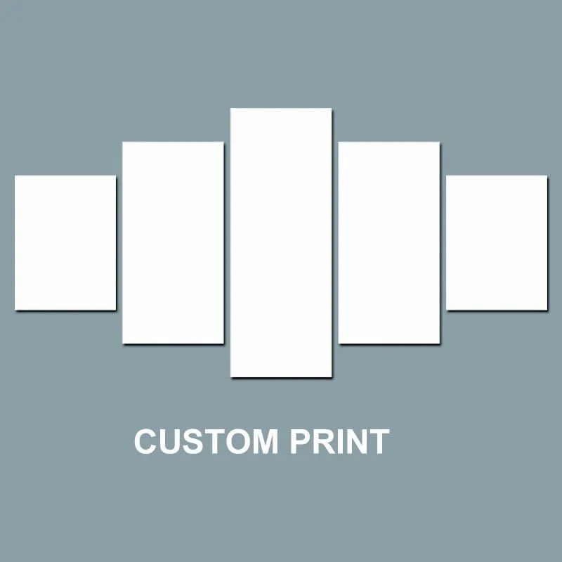 Benutzerdefinierter Druck Leinwand Malerei von Ihrem Foto Leinwand Poster persönliches Geschenk anpassen Figur Tier Haustiere Bilder Home Decor Drucke