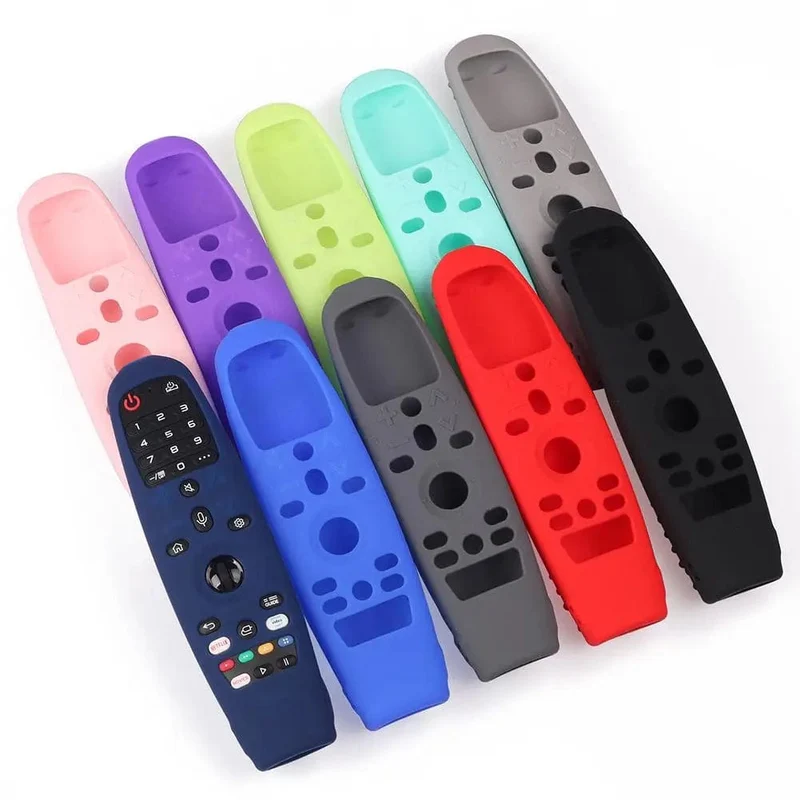 Weiche Silikonhülle für die Fernbedienung, Schutzhülle, stoßfest, für LG Smart TV Magic AN-MR650A600 20GA 19BA, Ersatzzubehör