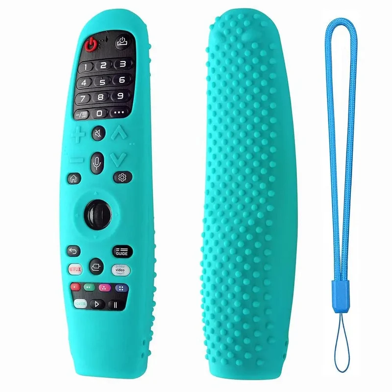 Weiche Silikonhülle für die Fernbedienung, Schutzhülle, stoßfest, für LG Smart TV Magic AN-MR650A600 20GA 19BA, Ersatzzubehör