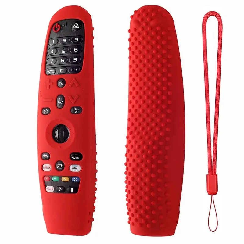 Weiche Silikonhülle für die Fernbedienung, Schutzhülle, stoßfest, für LG Smart TV Magic AN-MR650A600 20GA 19BA, Ersatzzubehör
