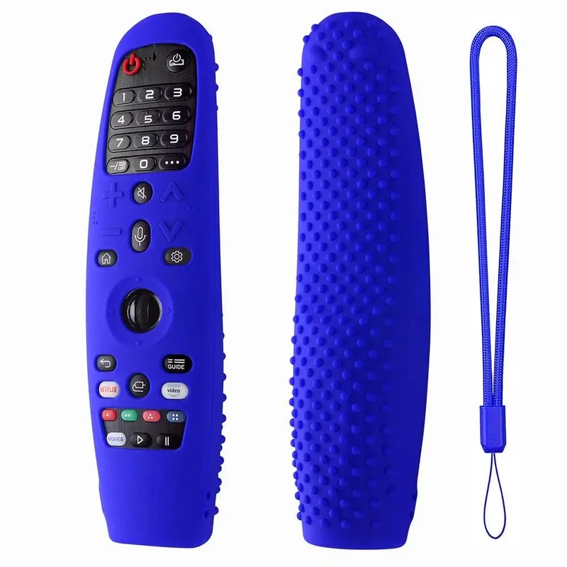 Weiche Silikonhülle für die Fernbedienung, Schutzhülle, stoßfest, für LG Smart TV Magic AN-MR650A600 20GA 19BA, Ersatzzubehör