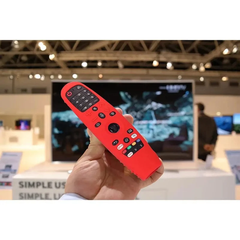 Weiche Silikonhülle für die Fernbedienung, Schutzhülle, stoßfest, für LG Smart TV Magic AN-MR650A600 20GA 19BA, Ersatzzubehör