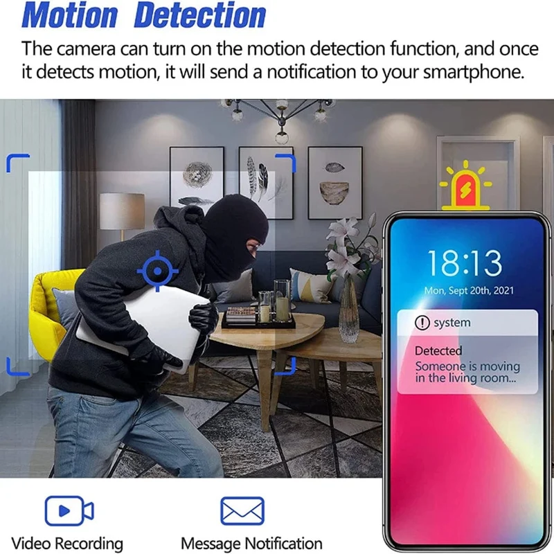HD 1080P Mini Kamera Video Recorder Home Security WiFi Kamera DIY Modul Bewegungserkennung Überwachung Camcorder Remote View