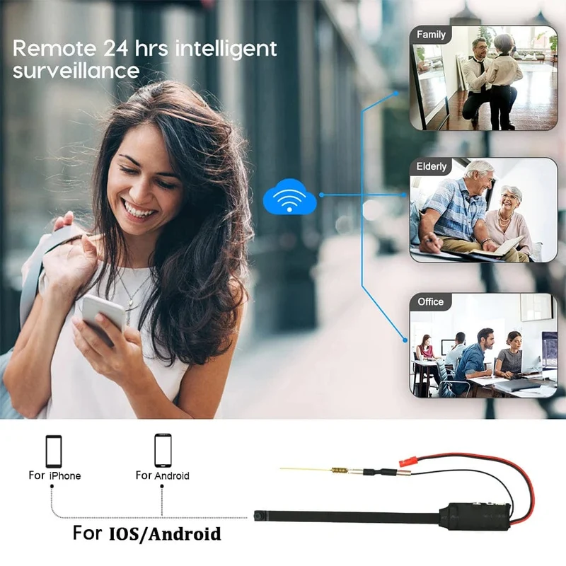 HD 1080P Mini Kamera Video Recorder Home Security WiFi Kamera DIY Modul Bewegungserkennung Überwachung Camcorder Remote View