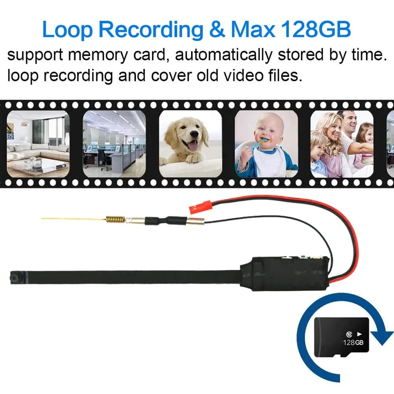HD 1080P Mini Kamera Video Recorder Home Security WiFi Kamera DIY Modul Bewegungserkennung Überwachung Camcorder Remote View