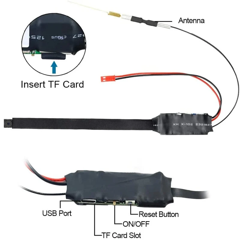 HD 1080P Mini Kamera Video Recorder Home Security WiFi Kamera DIY Modul Bewegungserkennung Überwachung Camcorder Remote View