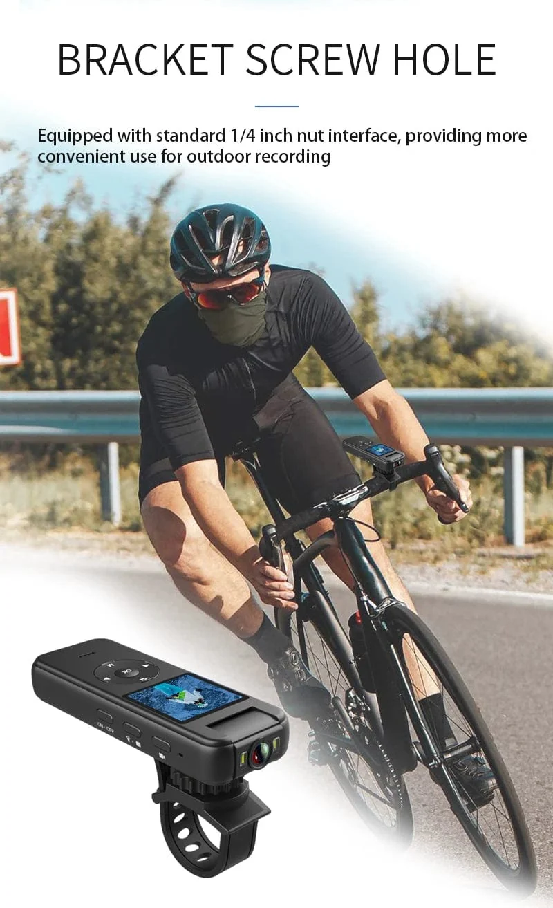 Ultra HD 4K Mini-Kamera WiFi Tragbarer kleiner digitaler Videorecorder Polizei BodyCam Infrarot-Nachtsicht-Miniatur-Camcorder