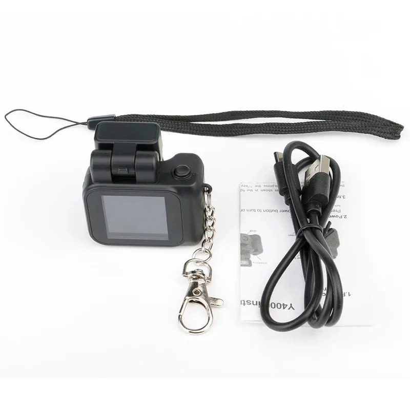 HD1080P Minikamera Tragbare Taschenkamera mit LCD-Bildschirm Digitalkamera mit Blitzlicht Videorecorder Kleiner Camcorder für Studenten