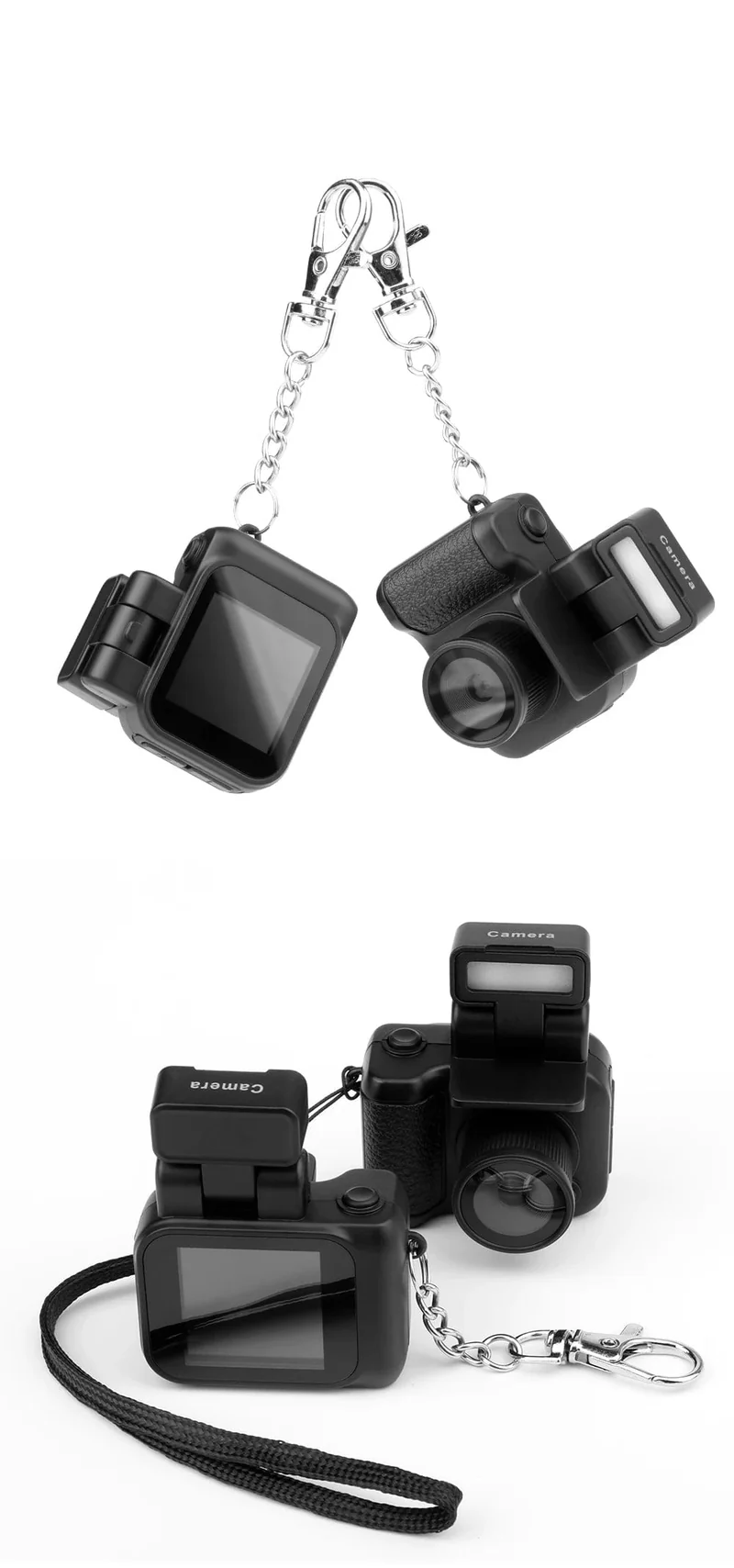HD1080P Minikamera Tragbare Taschenkamera mit LCD-Bildschirm Digitalkamera mit Blitzlicht Videorecorder Kleiner Camcorder für Studenten