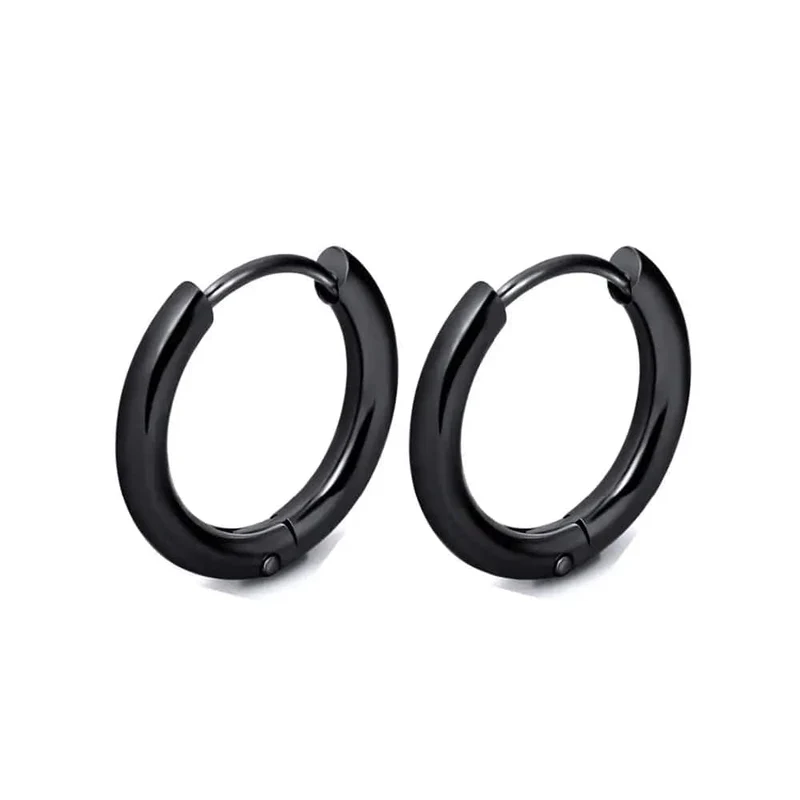 1 paar Edelstahl Creolen Frauen Männer Gold Farbe Kleine Ohrringe Mädchen Schmuck Pendientes Mujer Aretes Knorpel Piercing