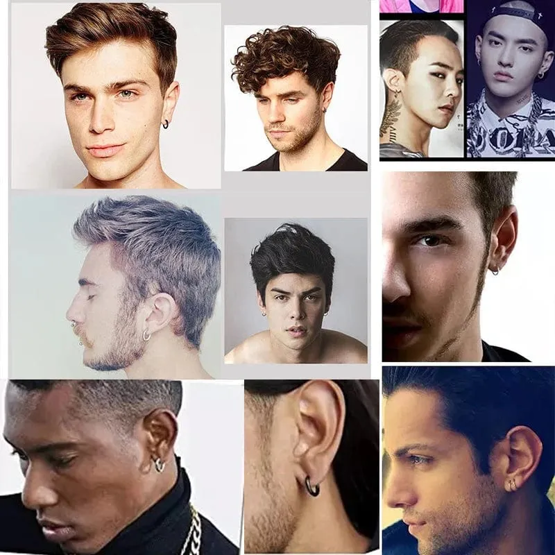 1 paar Edelstahl Creolen Frauen Männer Gold Farbe Kleine Ohrringe Mädchen Schmuck Pendientes Mujer Aretes Knorpel Piercing