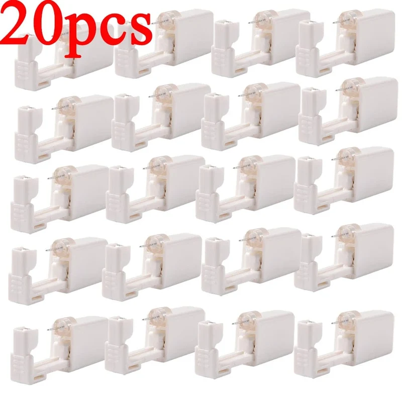 1-20 Teile/satz Ohr Piercing Pistole Einweg Desinfizieren Sicherheit Ohrring Piercer Kit Bolzen Nasenring Piercing Maschine Körper Schmuck Werkzeug