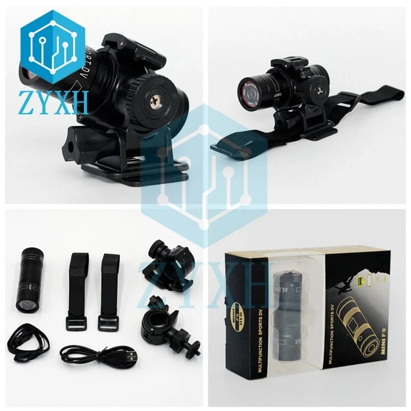 1080P Sportkamera Camcorder Wasserdicht Mini Outdoor Fahrrad Motorrad Helm HD Action Kamera 12M Pixel DV Auto Videorecorder