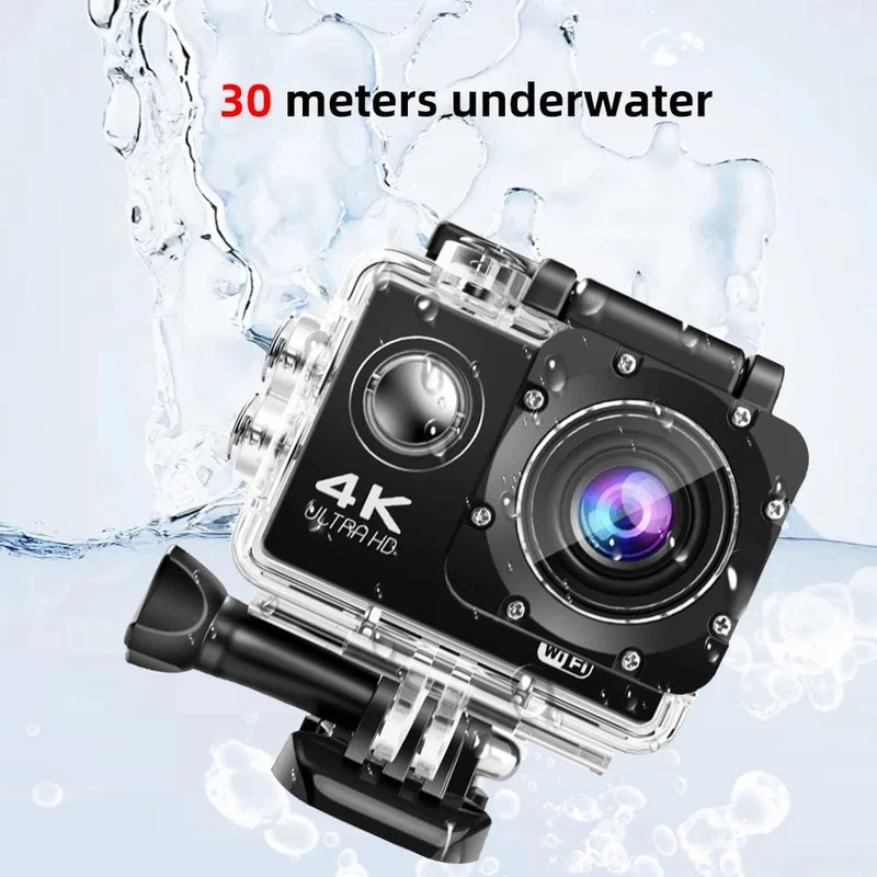 4K Action Kamera 1080P/30FPS WiFi 2.0" 170D Unterwasser Wasserdichte Helm Video Aufnahme Kamera Sport Kameras Outdoor Mini Cam