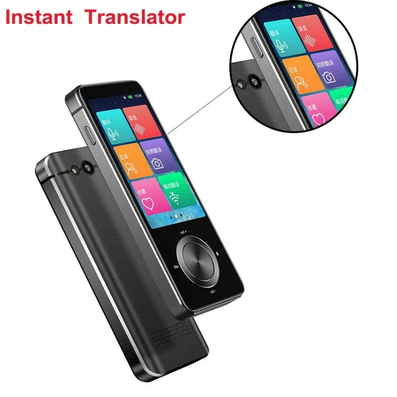 2024 Neuester M9 Instant Voice Translator Tragbarer Sprachübersetzer in Echtzeit Smart Translator Unterstützt 12 Offline-Sprachen