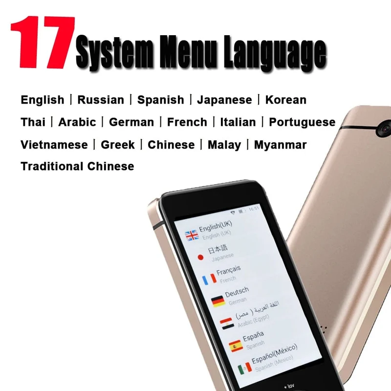 2024 Neuester M9 Instant Voice Translator Tragbarer Sprachübersetzer in Echtzeit Smart Translator Unterstützt 12 Offline-Sprachen