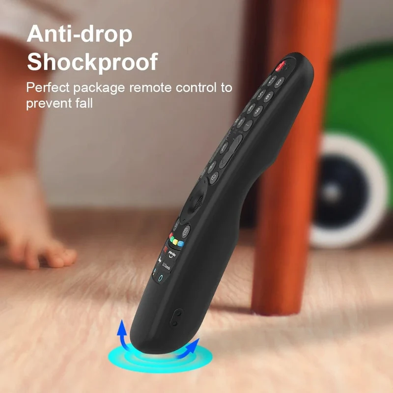 AN-MR21GA Silikonhülle für AN-MR21GC AN-MR21N Magic Remote Control Schutzhülle Soft Cover Stoßfest für OLED-TV-Fernbedienung