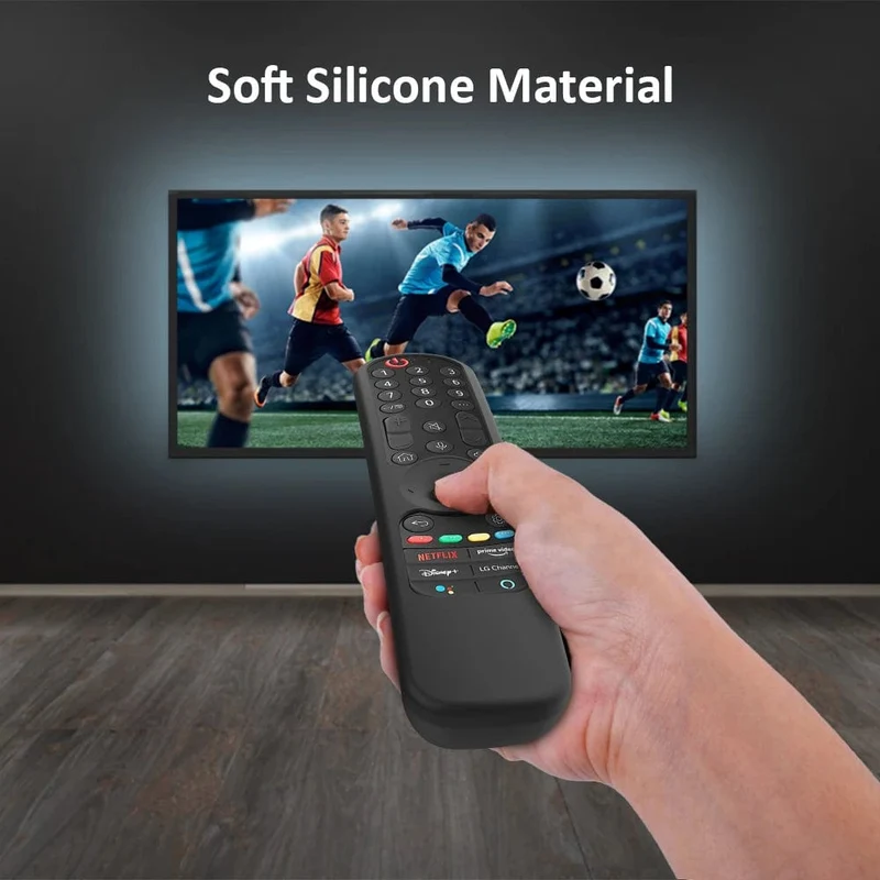 AN-MR21GA Silikonhülle für AN-MR21GC AN-MR21N Magic Remote Control Schutzhülle Soft Cover Stoßfest für OLED-TV-Fernbedienung