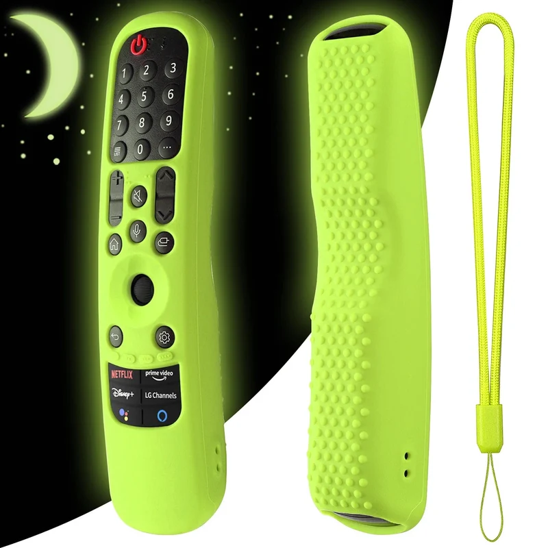 AN-MR21GA Silikonhülle für AN-MR21GC AN-MR21N Magic Remote Control Schutzhülle Soft Cover Stoßfest für OLED-TV-Fernbedienung