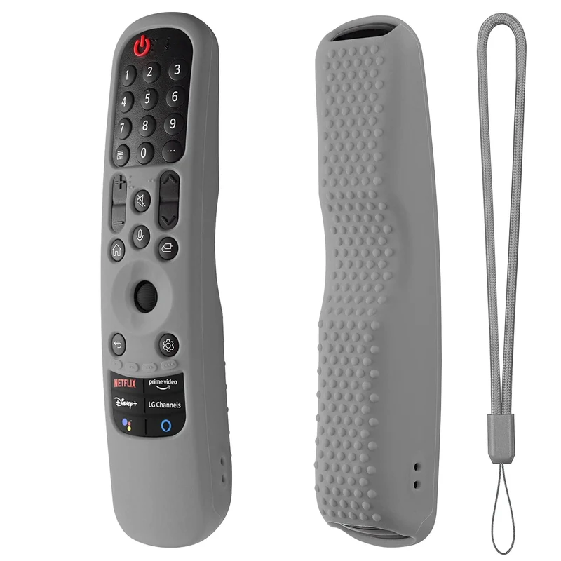 AN-MR21GA Silikonhülle für AN-MR21GC AN-MR21N Magic Remote Control Schutzhülle Soft Cover Stoßfest für OLED-TV-Fernbedienung