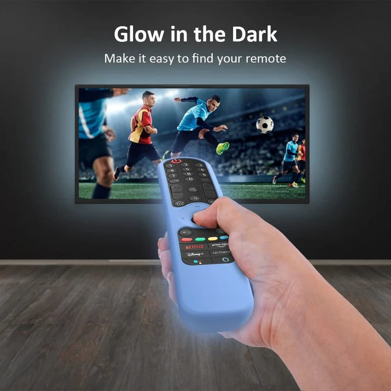 AN-MR21GA Silikonhülle für AN-MR21GC AN-MR21N Magic Remote Control Schutzhülle Soft Cover Stoßfest für OLED-TV-Fernbedienung