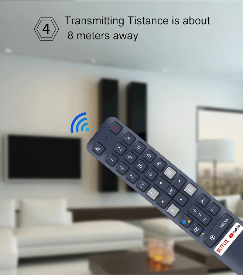 RC901V FMR1 FMRD FMR7 FAR1 FMR5 Fernbedienung Für TCL TV 43P725 65C728 50P728 L32S525 65C828 32s527 55P725 65P615 OHNE STIMME