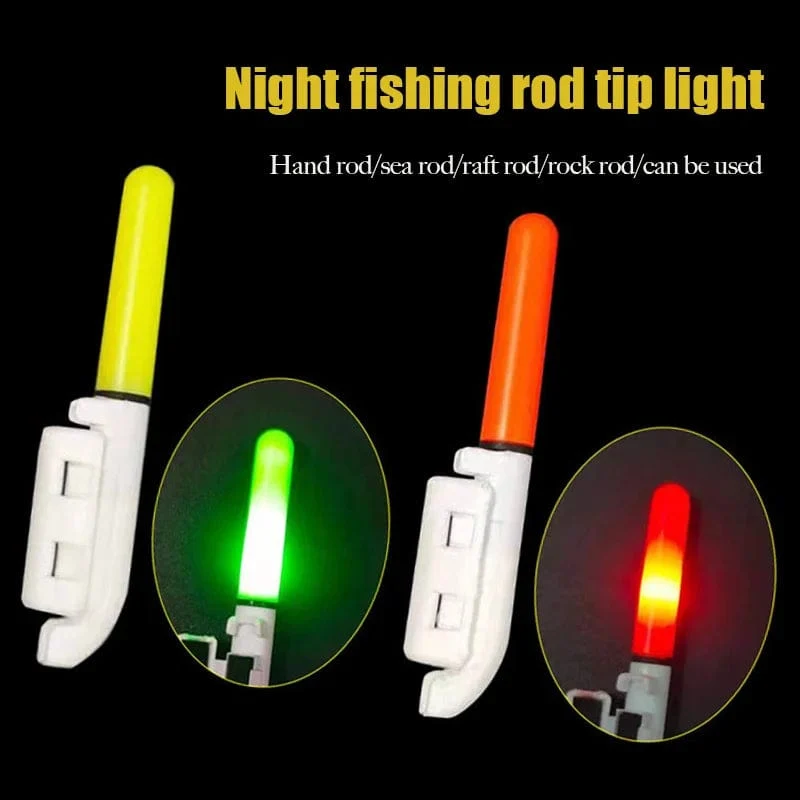 1PC Nacht Angeln Elektronische Stange LED Licht Stick Luminous Glow Wasserdicht Rock Angeln Float Tackle Zubehör CR425 Batterie