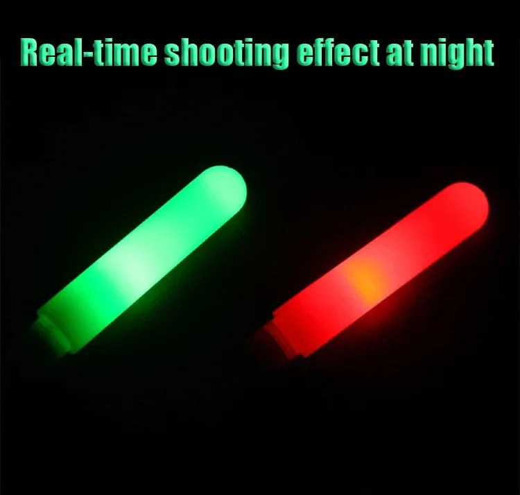 1PC Nacht Angeln Elektronische Stange LED Licht Stick Luminous Glow Wasserdicht Rock Angeln Float Tackle Zubehör CR425 Batterie