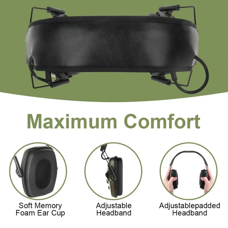 2 PCS Original Taktische Elektronische Schießen Ohrenschützer Outdoor Sport Anti-lärm Headset Auswirkungen Sound Verstärkung