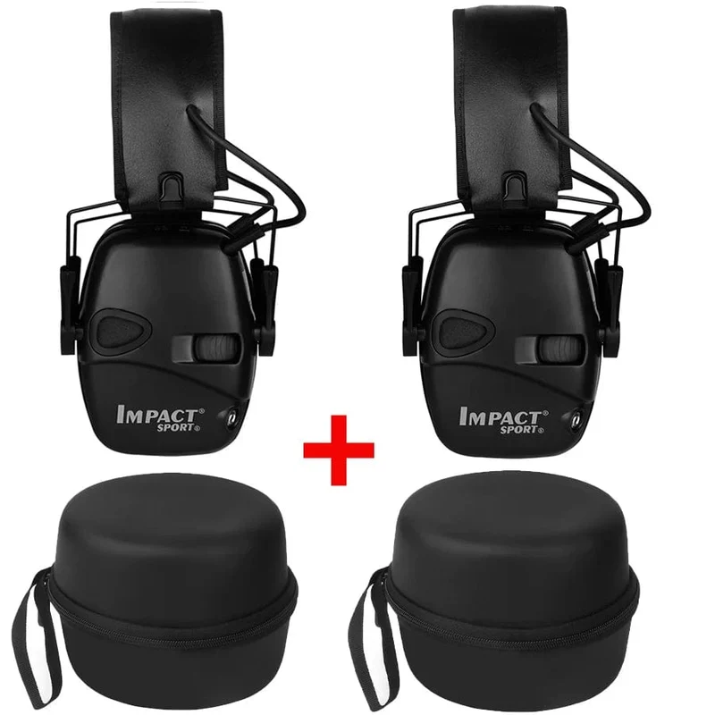 2 PCS Original Taktische Elektronische Schießen Ohrenschützer Outdoor Sport Anti-lärm Headset Auswirkungen Sound Verstärkung