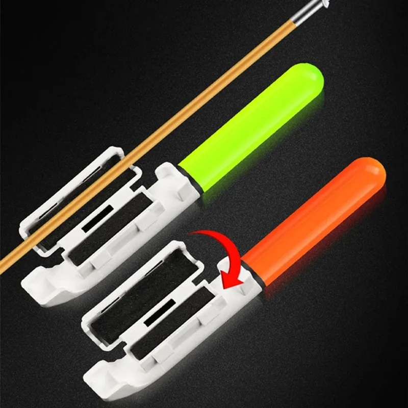 Elektronische Angelrute, leuchtender Stab, Blitzlicht, CR425, 3.6 V Lithiumbatterie, LED, abnehmbare USB-Ladung, wasserdichtes Nachtgerät