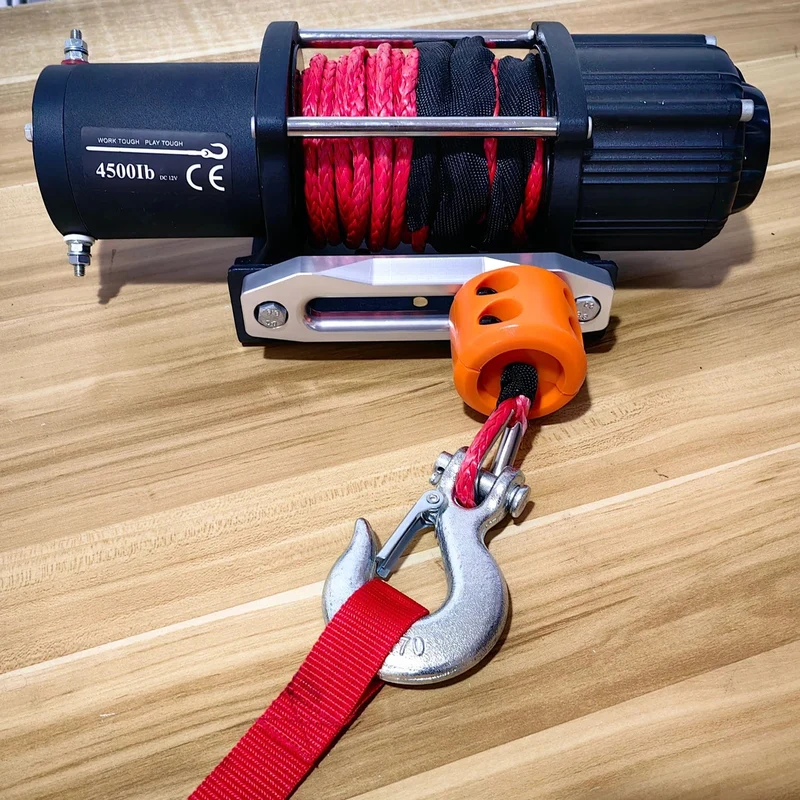 Windenkabel-Hakenstopper, unverzichtbares Offroad-ATV-UTV-Zubehör für Universalautos. Schützen Sie Ihr Seil mit dieser praktischen Halterung.