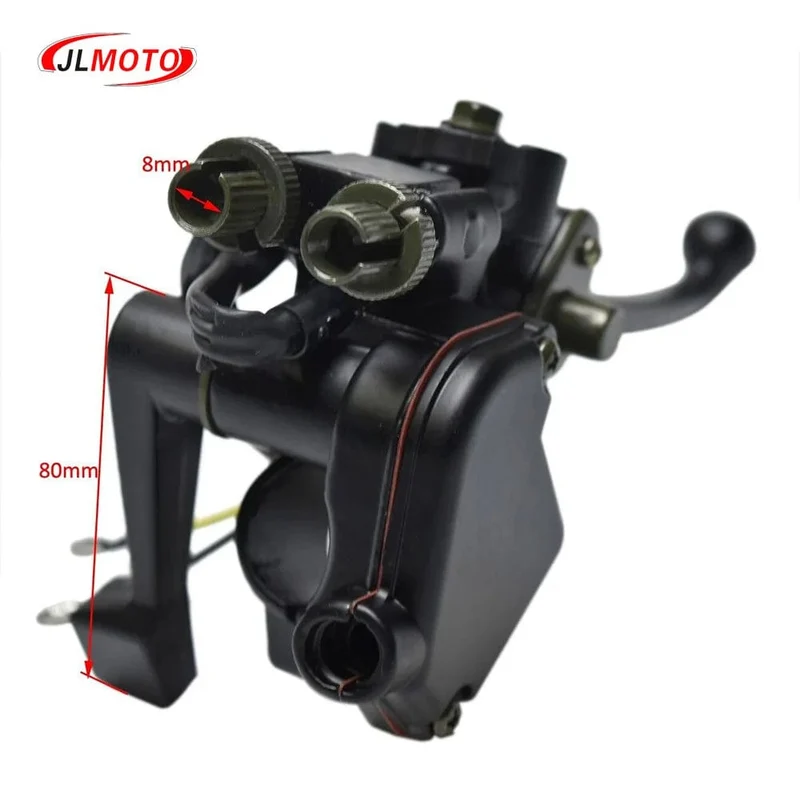 Rechte Hand Gasbremshebel Passend für chinesische 7/8 "Lenker TaoTao ATV Quad 50 70 90 110cc Fahrradteile