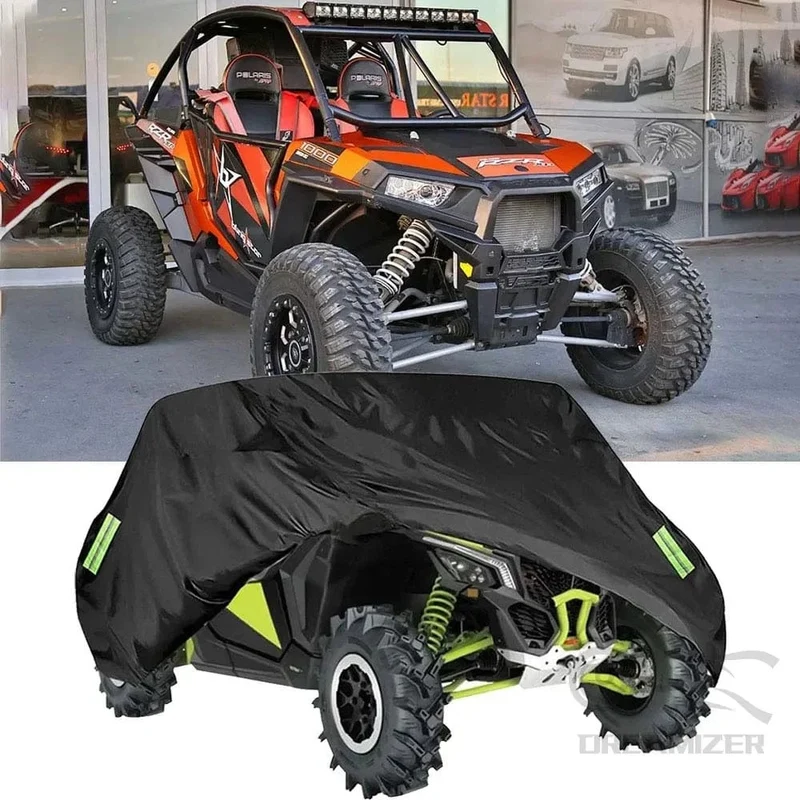 UTV Nutzfahrzeug-Lagerabdeckung für Can-Am Maverick X3 Defender Max HD10 HD8, kompatibel mit Polaris RZR 4 XP 1000 900