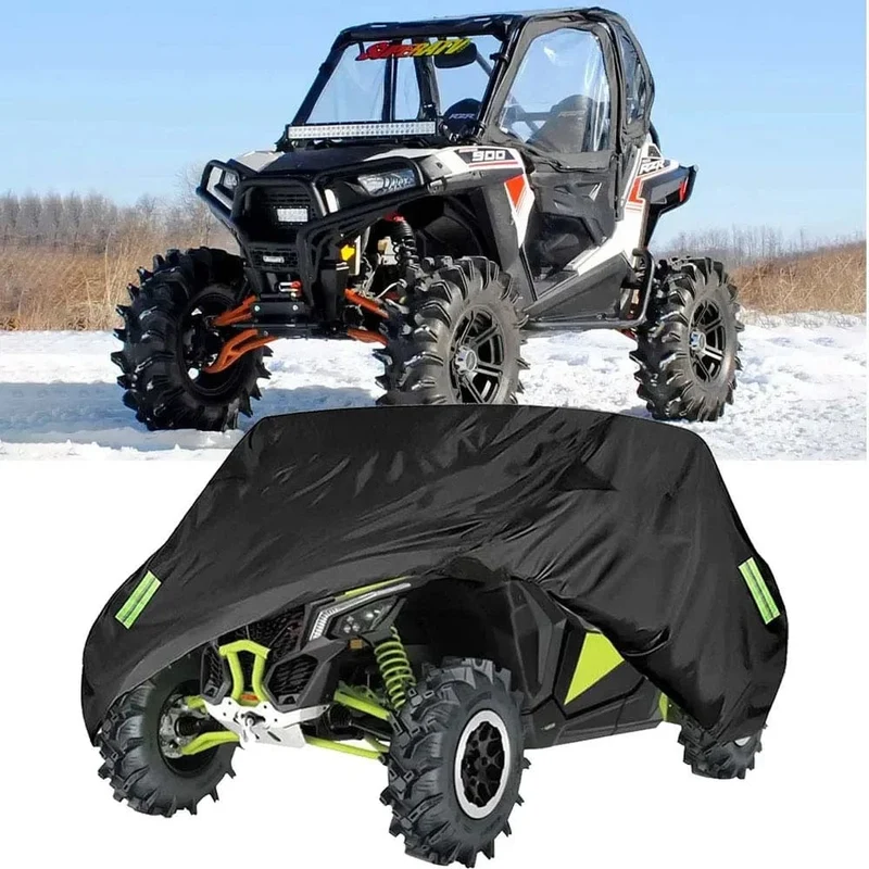 UTV Nutzfahrzeug-Lagerabdeckung für Can-Am Maverick X3 Defender Max HD10 HD8, kompatibel mit Polaris RZR 4 XP 1000 900