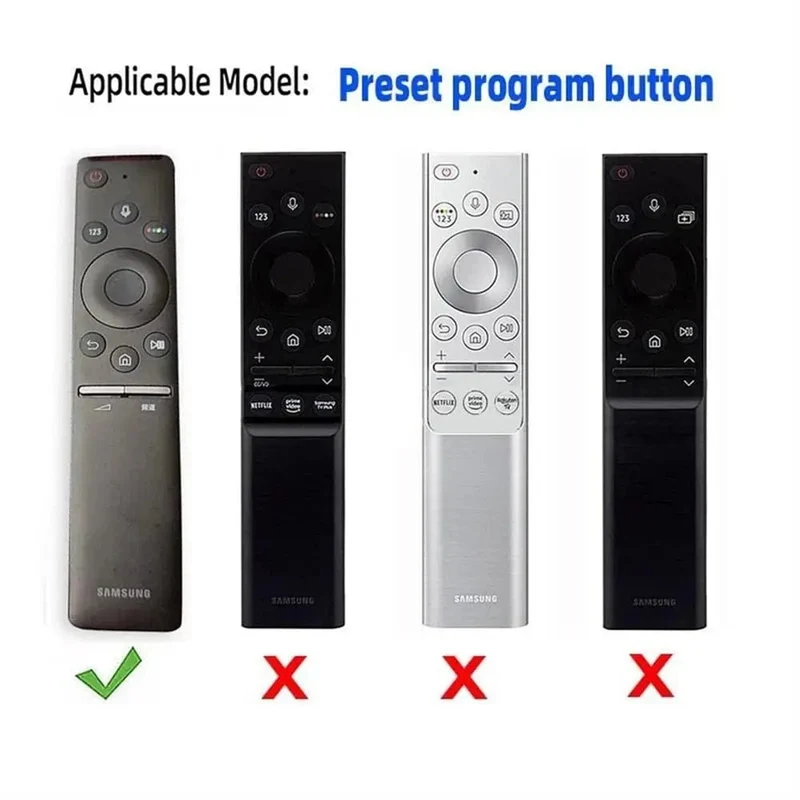 Staubdicht für Samsung Voice TV Fernbedienungsabdeckung BN59 Schutzhülle Fernbedienungshülle Fernbedienungsschutz