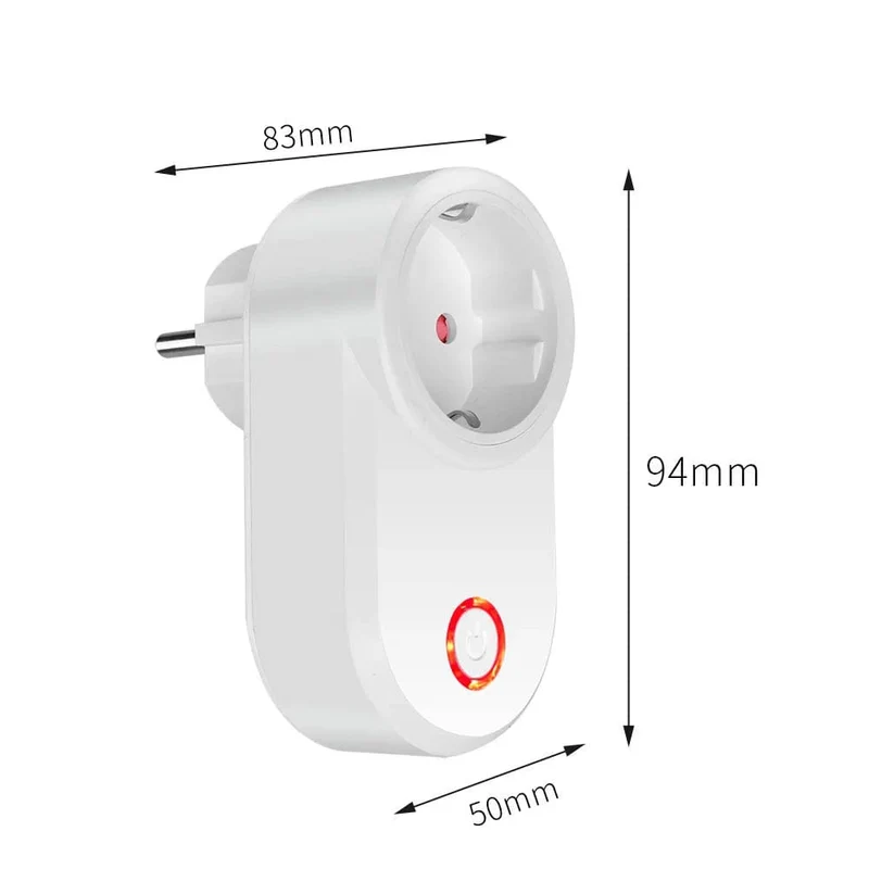 433 MHz RF Universal-Fernbedienung Elektrische Smart-Steckdose mit Fernbedienung 220 V 15 A EU-Steckersteuerung für Haushaltsgeräte/Lampen/Ventilatoren