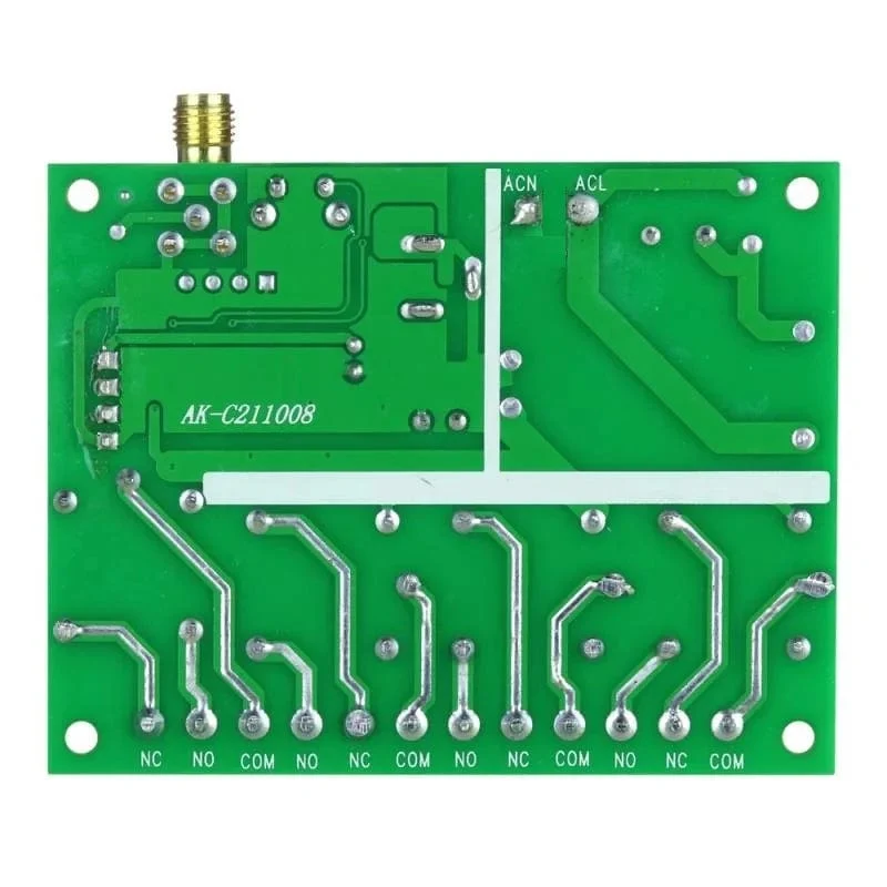 Smart Multiple DC 12V 24V 36V 10A 433MHz 4CH 4 Kanal Wireless Relay RF Fernbedienung Schalter Empfänger + Daumen Sender