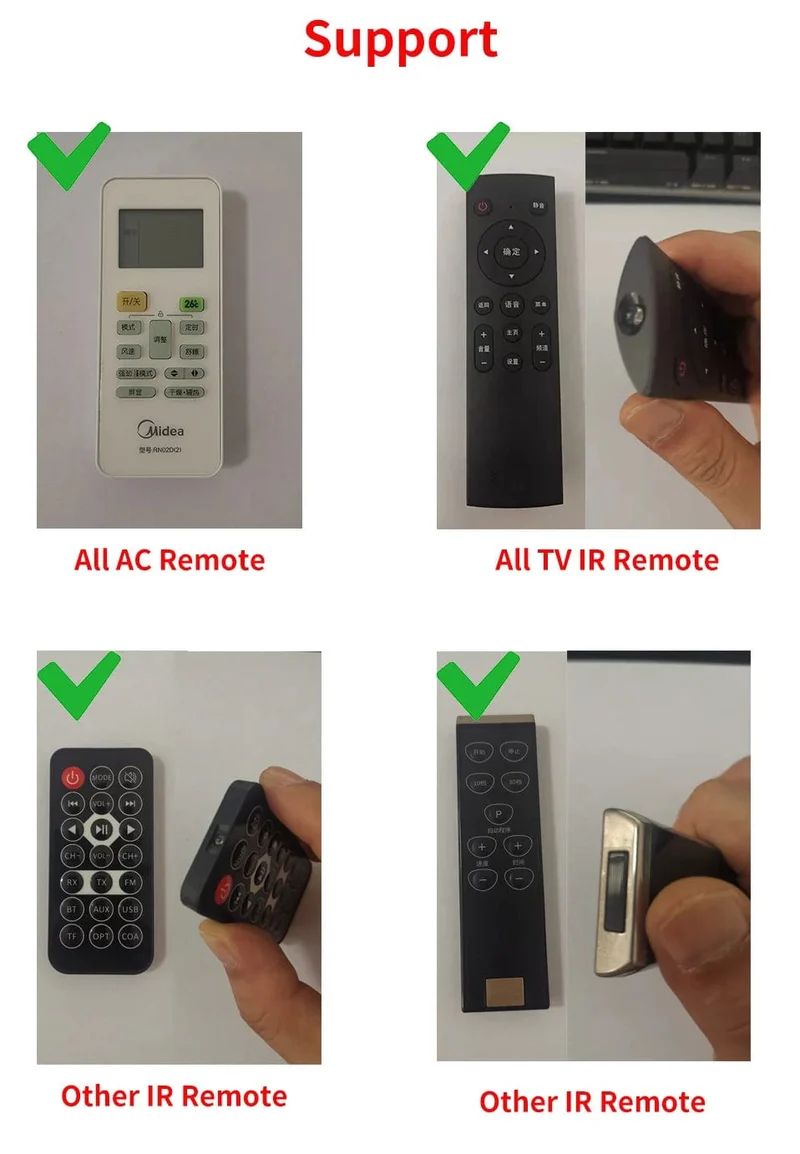 Tuya Smart WiFi Universal IR Remote Temperatur Feuchtigkeit Sensor für Klimaanlage TV AC Funktioniert mit Alexa, google Home Yandex